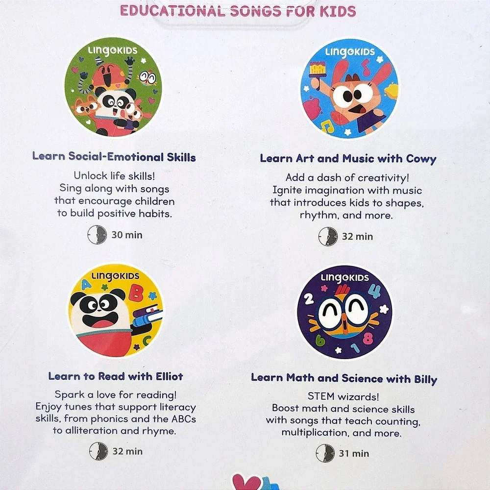 Lingokids StoryShields Collection Educational Songs Kids StoryPhones Ages 3-6